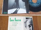 RARE French EP 45t BIEM (7') LEO FERRE (1961)
