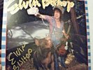 Elvin Bishop Hog Heaven signed vinyl LP Budweiser coveralls