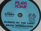 BRUCE SPRINGSTEEN BLINDED BY THE LIGHT 45 Playback 7