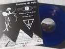 DROWNING THE LIGHT Tenth Region Of The Night / Paradise Slaves  Blue LP  Ltd.100