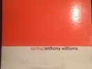 ANTHONY WILLIAMS -Spring- LP 1965 Blue note 4216 Mono, Van gelder, Ear