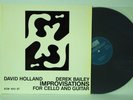 David Holland  Derek Bailey ?– Improvisations For Cello And Guitar ECM