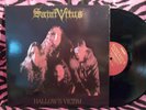 Saint Vitus Hallows Victim LP 1st US Press SST Doom Metal VG+/VG Inner