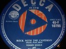 TOMMY STEELE Rock With The Caveman 1956 UK DECCA 1st Press  TRI CENTRE