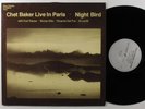 CHET BAKER Live In Paris CIRCLE LP NM germany