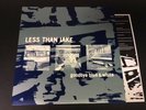 LESS THAN JAKE GOODBYE BLUE AND WHITE LP RECORD WHITE VINYL LIMITED TO 110 MINT