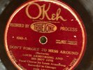 Okeh 8343 (TrueTone) Louis Armstrong Hot 5  MESS AROUND 78 rpm 1926 V- HOT Jazz