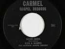 Northern Soul R&B Gospel 45 - Elsie & Morris - Good News - Carmel - mp3