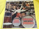 Rare Stereo Jazz Rock LP : Dickie Harrell   Drums and More Drums   Capitol 1502