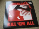 Metallica Kill 'Em All LP UK DMM Double 1987 45 RPM MFN LTD EDITION Ex/Ex+