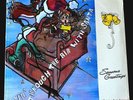 RONALD & CONNIE STENQUIST-FLYIN THROUGH THE AIR WITH SANTA-RARE TITLE-SEALED LP