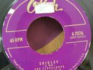Schoolboys  OKEH 4-7076  SHIRLEY/PLEASE SAY YOU WANT ME(DOO WOP 45) PLAYS GREAT