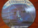 Metallica. Ride The Lightning. NM- Hard Rock UK Import Picture Disc LP