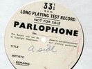 AEROVONS - Parlophone test pressing of unreleased LP
