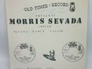 1950 Old Timer Record Presents Morris Sevada Indian Square Dance Caller SIGNED