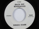 Rock 45 RINGO STARR Back Off Boogaloo VG+ promo HEAR