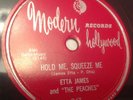 Etta James, Hold Me, Squeeze Me / The Wallflower, Modern 947, 78 RPM, Blues
