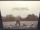 George Harrison All Things Must Sealed Promo Vinyl Records Lps USA 1976 Poster