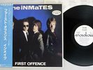 INMATES FIRST OFFENCE RADARSCOPE P-10785F Japan OBI PROMO VINYL LP