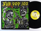 SUB POP 100 Various Artists LP on Sub Pop VG++