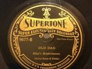 COUNTRY FRANK JENKINS STRING BAND Sup9677 (Electrobeam) Old Dad/Sunny Home V+