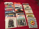 COLLECTION OF ***105*** VINTAGE 45-rpm records - includes 11 BEATLES & 9 MONKEES
