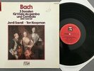 P681 Bach 3 Sonatas Viola da Gamba & Cembalo Savall Koopman EMI 1C 065-30 758 St