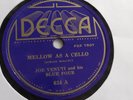 Joe Venuti - 78rpm single 10-inch - Decca #624 Mellow As A Cello