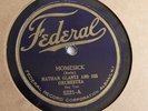 Georgia Jazz Band 78rpm single 10-inch  Federal #5221 Early In The Morning Blues