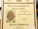 Jester Hairston:  The Afro-American Slave Song:  3 Record Set.