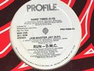 Run-DMC Hard Times / Jam-Master Jay Vinyl Record Original 1983 Rare Promo