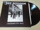 JOY DIVISION  - A Retrospective Part II  - LP Vinyl VG+ / G