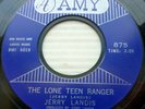 JERRY LANDIS aka Paul Simon doo-wop 45 strong vg+ LONE TEEN RANGER b/w LISA F370
