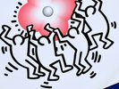 ORIGINAL KEITH HARING ART COVER THESE ARE MY PEOPLE 12 INCH VINYL RARE