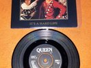 QUEEN : It's A Hard Life - Rare 'Roger Taylor Overprint' UK 7