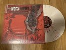 NOFX Ribbed Live In A Dive Bone Oxblood Splatter Color Vinyl LP Malachi Crunch