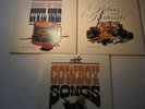 3 National Geographic presents LPs, Rebels and Redcoats,Cowboy Songs,Civil War
