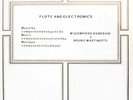 Giampiero Boneschi E Bruno Martinotti-Flute And Electronics Lp 1978 Sigillato