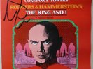 YUL BRYNNER - THE KING AND I 1977 VINYL LP. BL12610 (SIGNED SLEEVE)