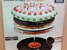 + POSTER THE ROLLING STONES LET IT BLEED UK UNBOXED RED MONO DECCA LP LK502 MINT