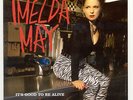 IMELDA MAY. FRENCH 45 T 'It's good to be alive / johnny got a boom' ROCK'N'ROLL