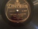 One Columbia A2823 Nora Bayes One Emerson Is No 10498 Tenor Solo Un My Heart