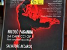 AUDIOPHILE FONE 065 PAGANINI #24 Capricci per Violino ACCARDO #2LP 180g 33rpm SS