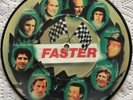 GEORGE HARRISON - Beatles  / FASTER - DARK HORSE PICTURE DISC 1979