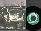 rare 45t juke box  Fr  372 946  JOHNNY HALLYDAY pochette DENEUVE les parisiennes