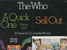 THE WHO - A Quick One & Sell Out (2 LPs) 1980 [Vinyl VG++/NM- & Sleeve VG+]