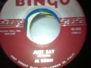Al Denny-RockabillyJust Say/The Wind 1959 Bizarre Death  VG+