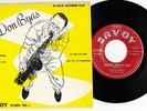 DON BYAS - Savoy XP-8035 - Tender Sax Solos...Vol. 1 - VG++ JAZZ EP w/cvr (1952)