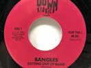 Bangles Getting Out Of Hand  7” Single DK001 Red Label 45 With Sleeve 1981 RARE