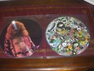 LED ZEPPELIN - LIVE IN CENTRAL PARK 69 / MILAN 71 - RARE ORIG LIVE 2 LP PIC DISC